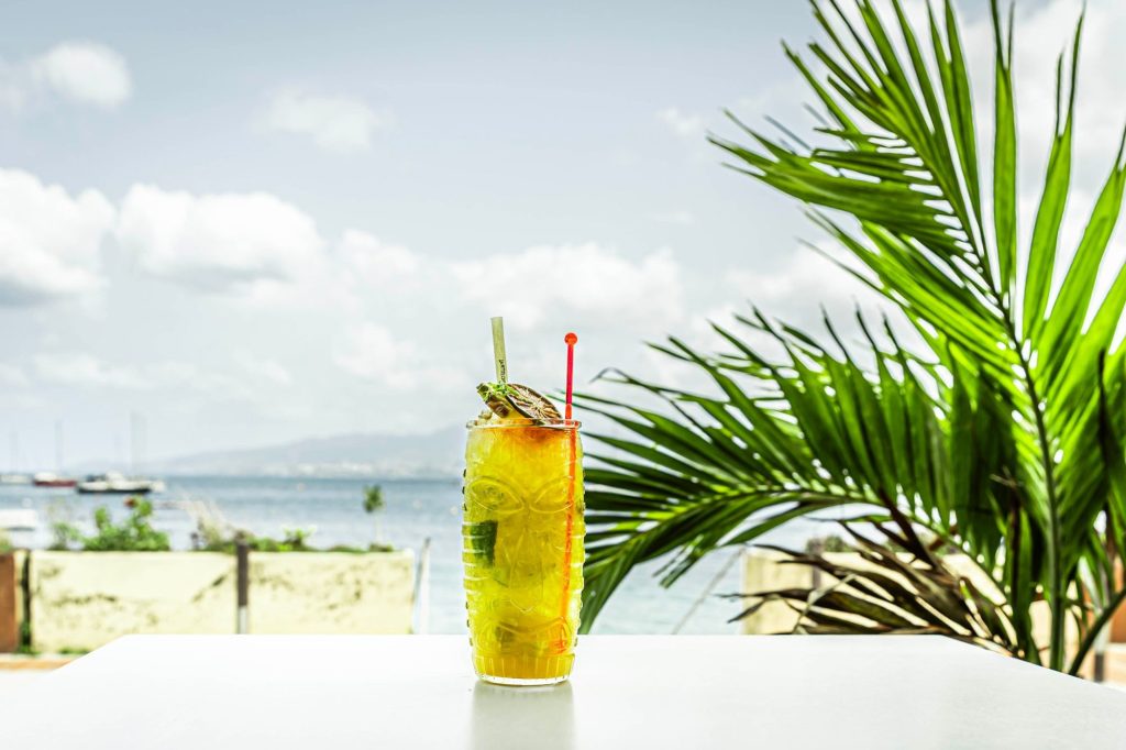 Cocktail face à la mer
