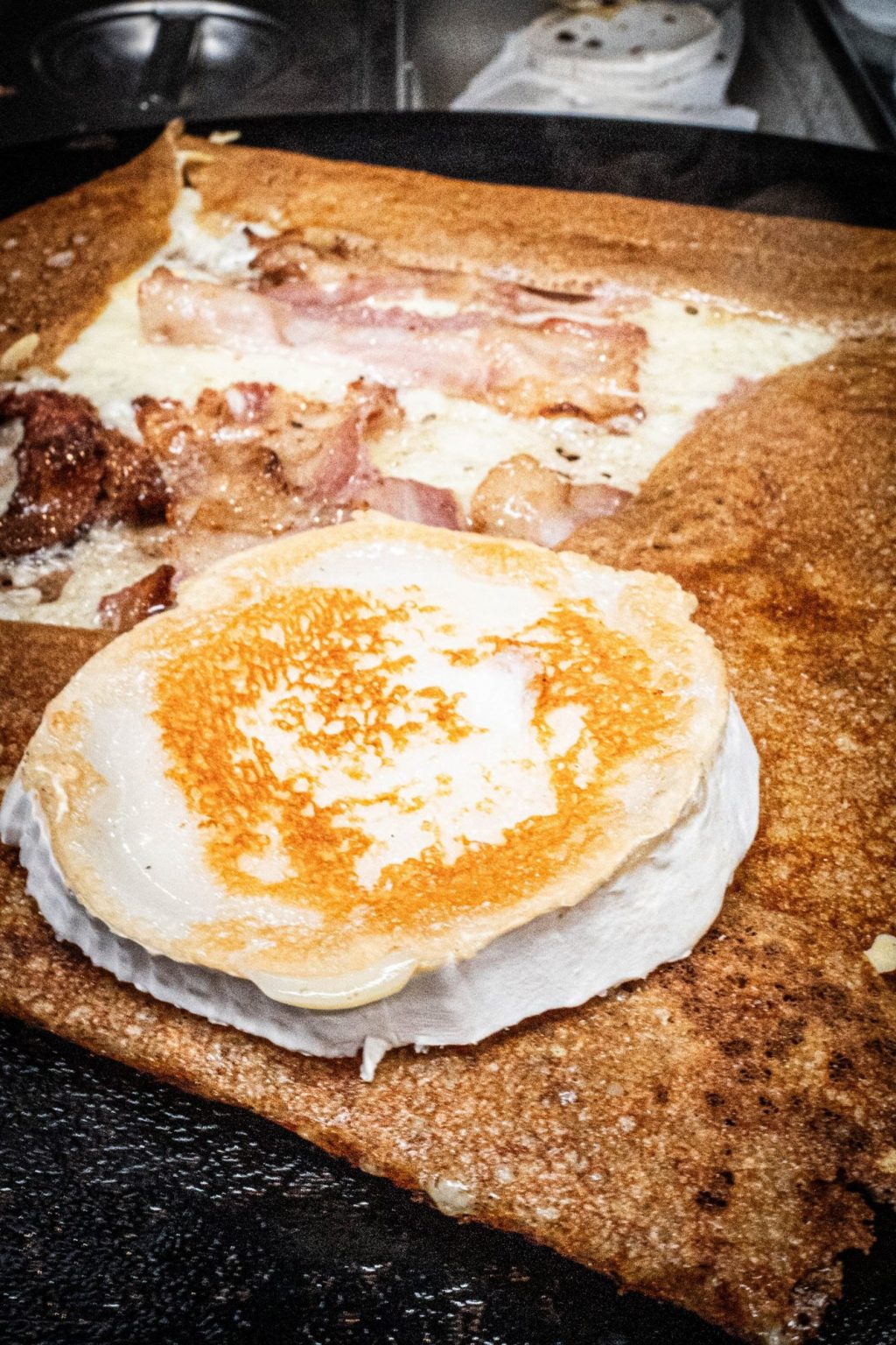 Galette au chèvre grillé